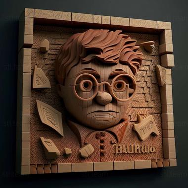 3D model LEGO Harry Potter Years 1 4 game (STL)